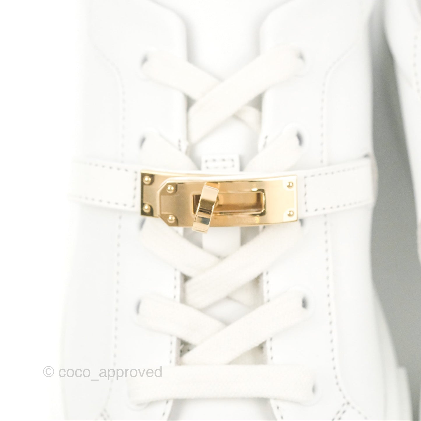 Hermès Day Sneakers White Size 38