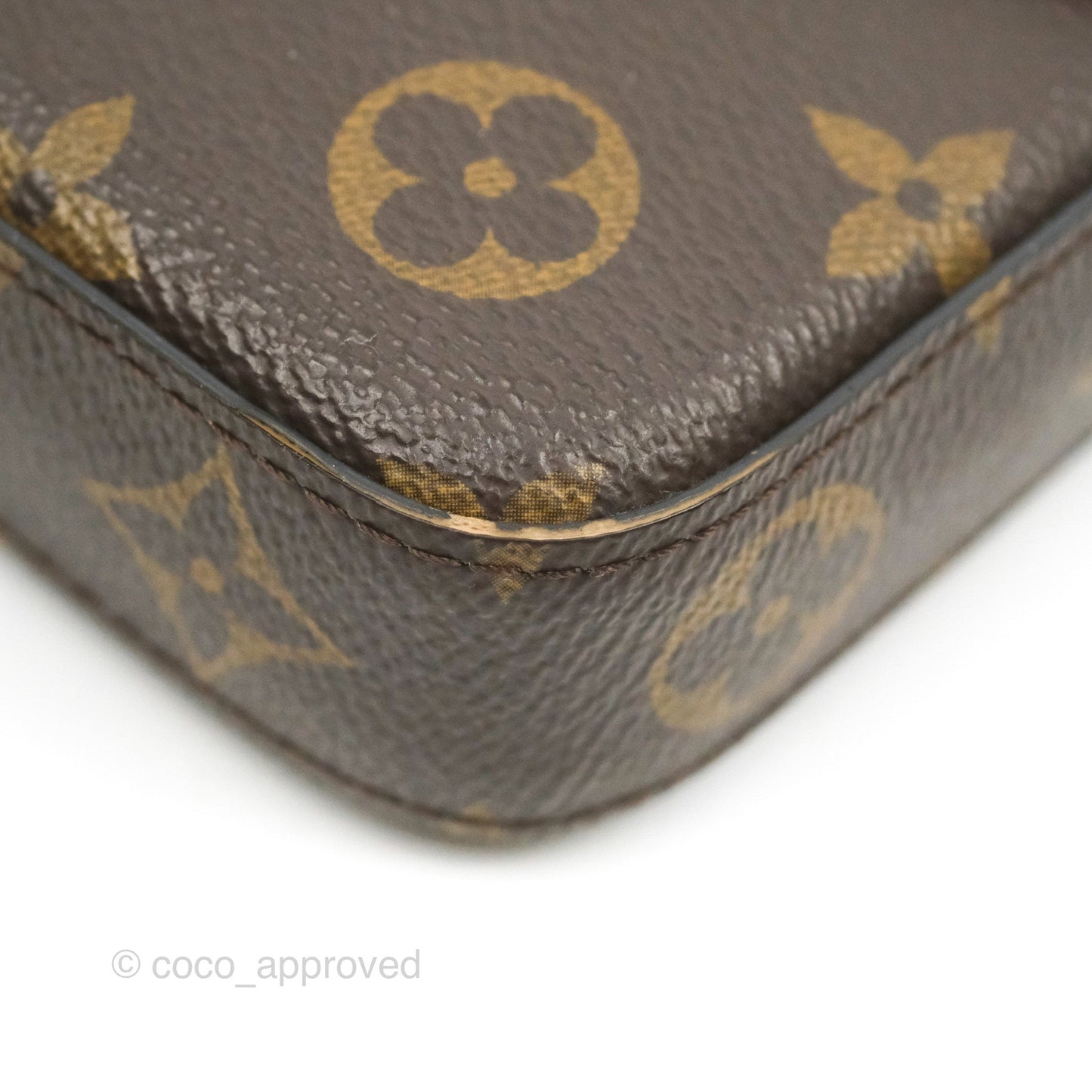 Louis Vuitton Félicie Pochette Monogram Canvas Fuchsia Pink