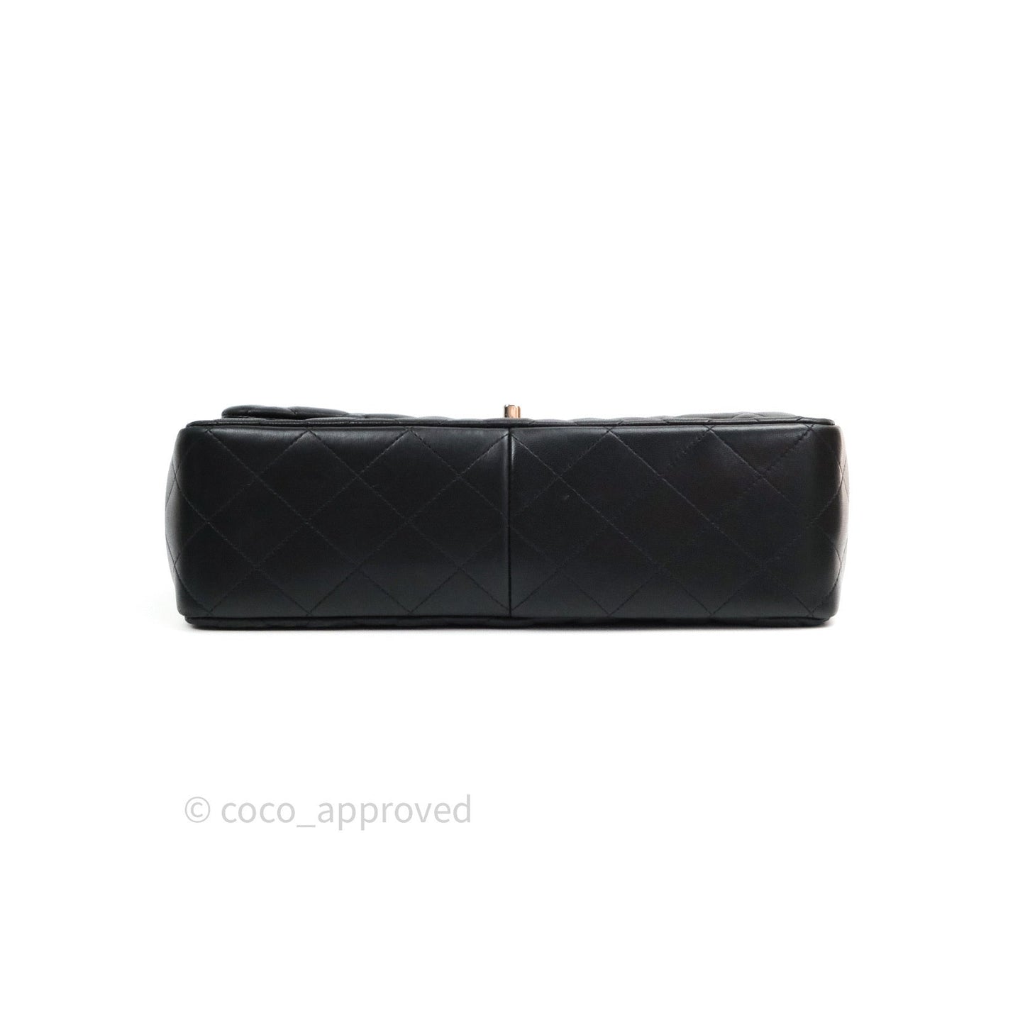 Chanel Jumbo Double Flap Black Lambskin Silver Hardware⁣⁣