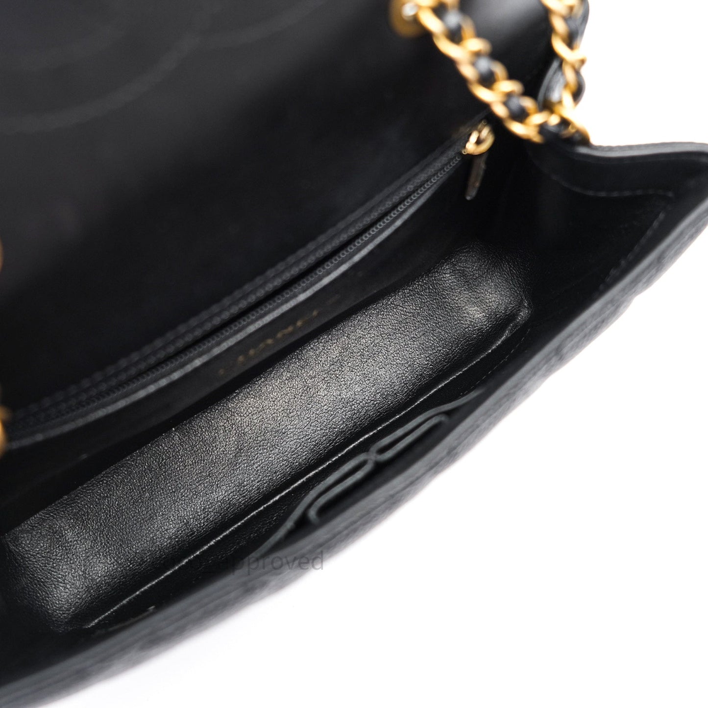 Chanel Quilted Small CC Filigree Flap Black Caviar