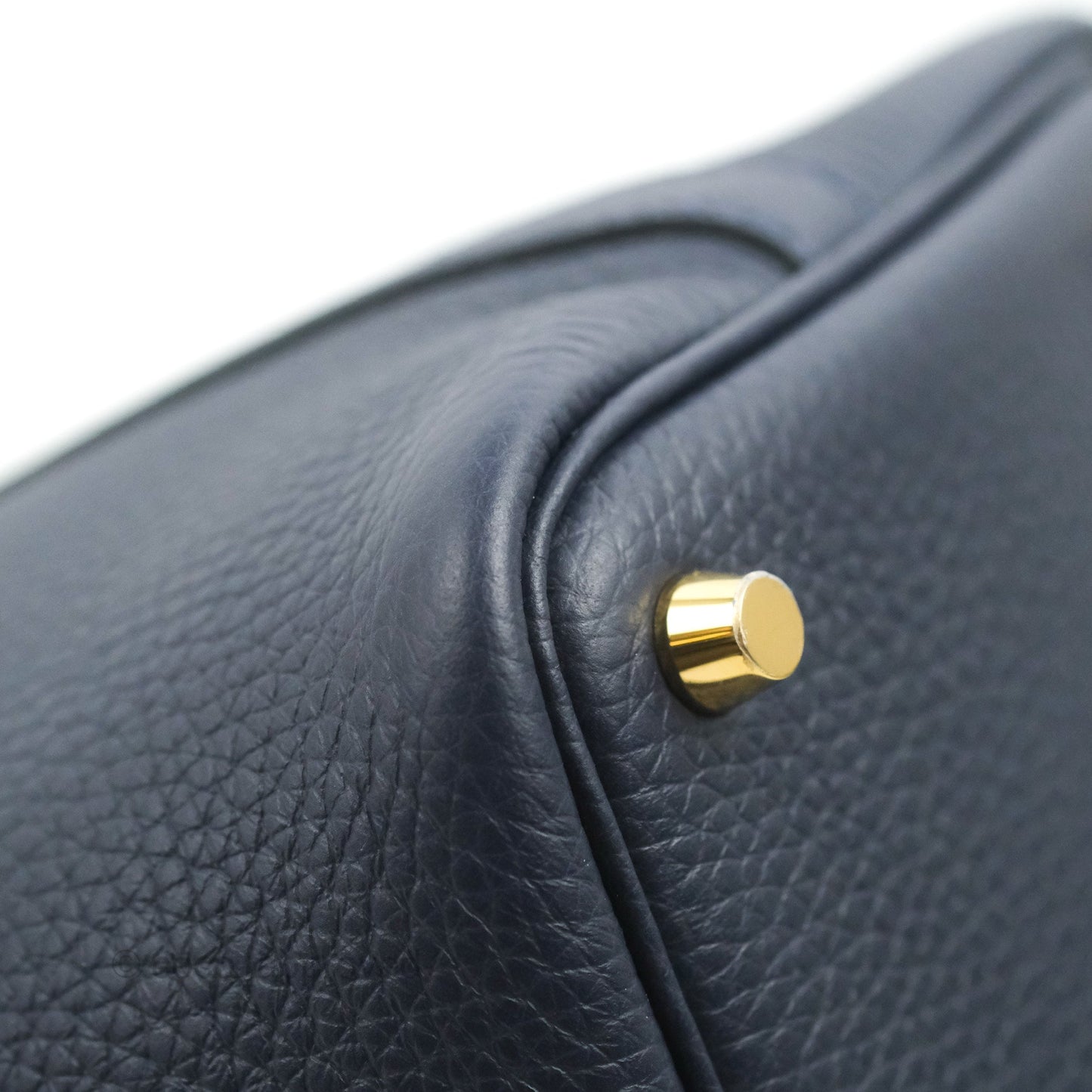 Hermès Picotin 18 PM Bleu Nuit Clemence Gold Hardware