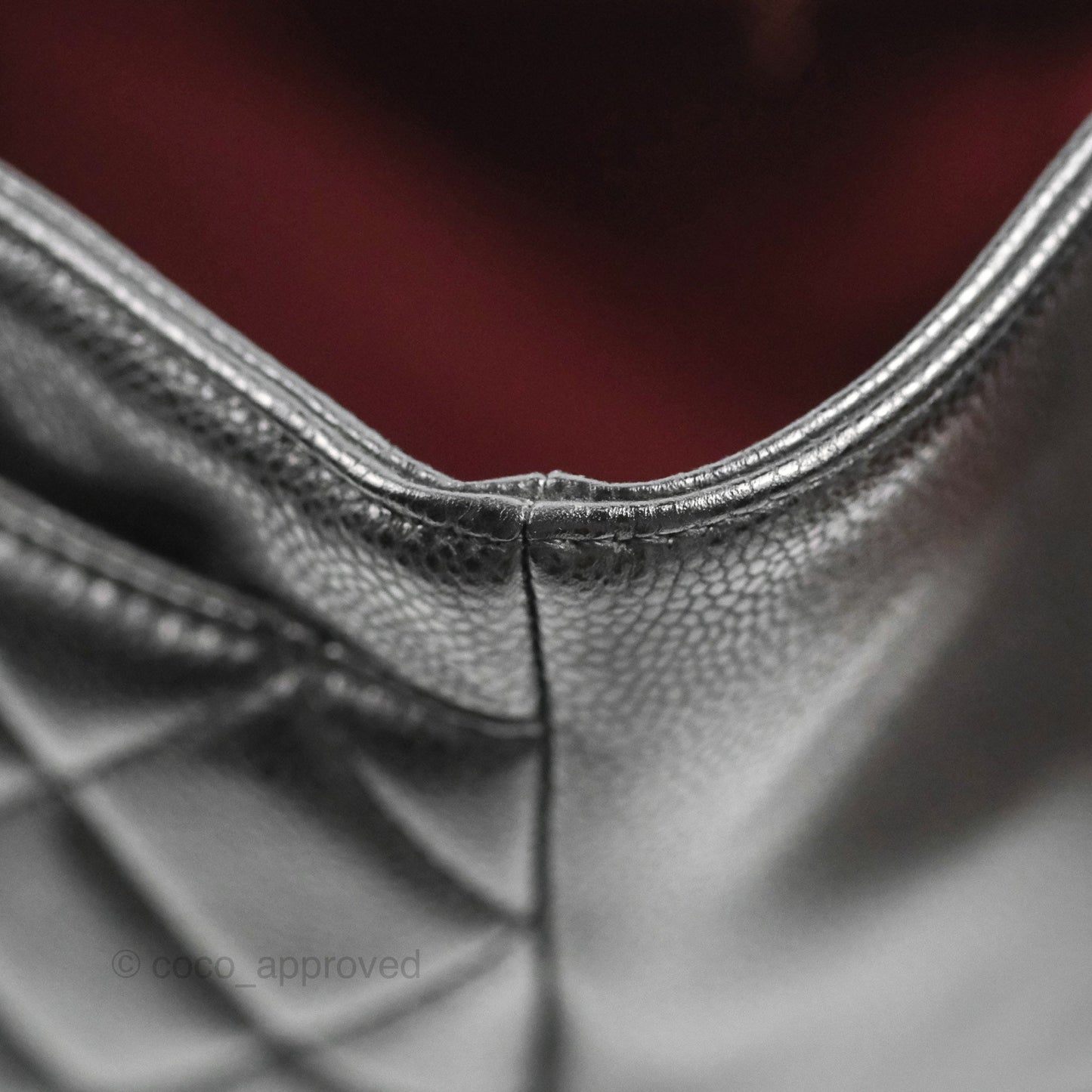 Chanel XL Shopping Tote Black Caviar Silver Hardware