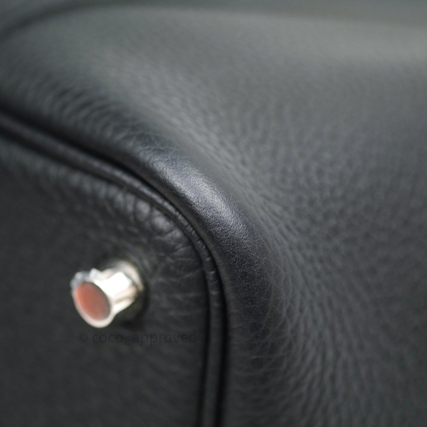 Hermès Taurillon Clemence Picotin Lock 18 PM Black Palladium Hardware