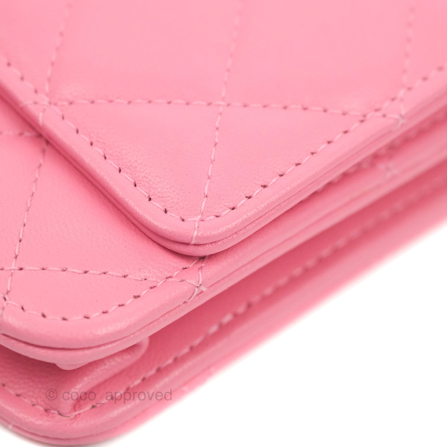 Chanel Trendy CC WOC Pink Lambskin Gold Hardware