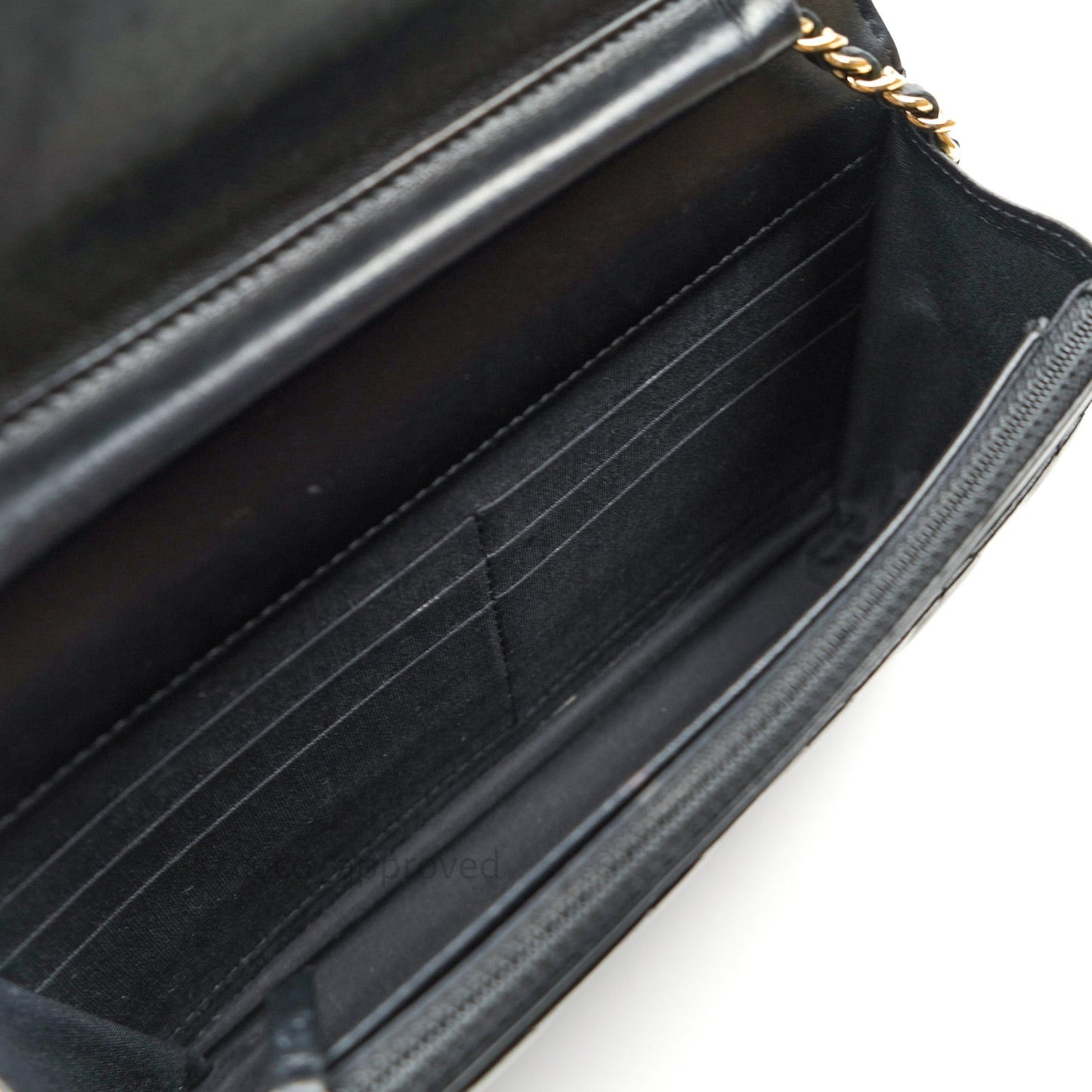 Chanel Boy Wallet on Chain WOC Black Lambskin Gold Hardware