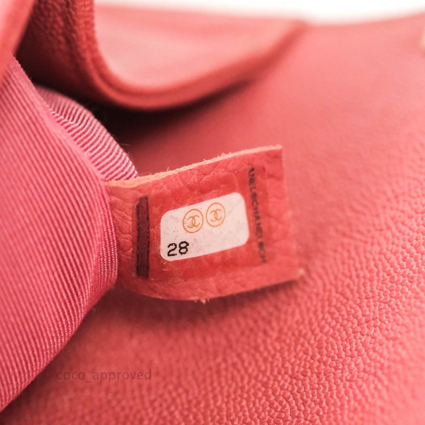 Chanel Boy Chevron Medium Pink Caviar Gold Hardware