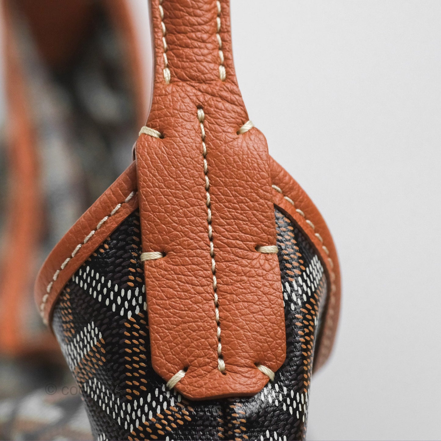 Goyard Bohème Hobo Bag Black/Tan Goyardine Canvas
