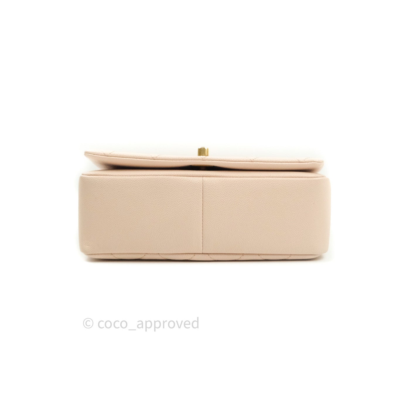 Chanel 2 Way Shoulder Bag Rose Pink Caviar Gold Hardware