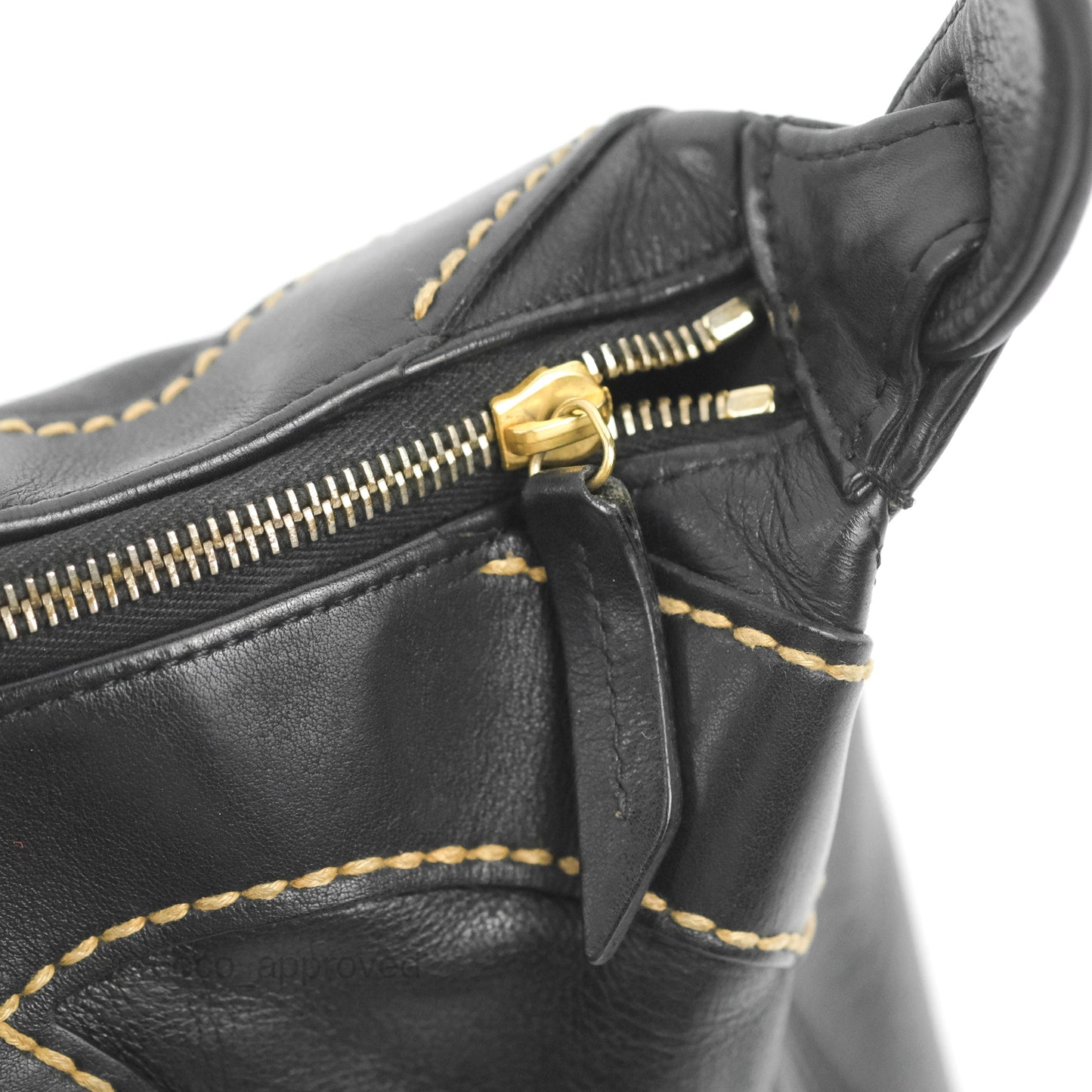 Chanel Vintage CC Shoulder Bag Black Calfskin