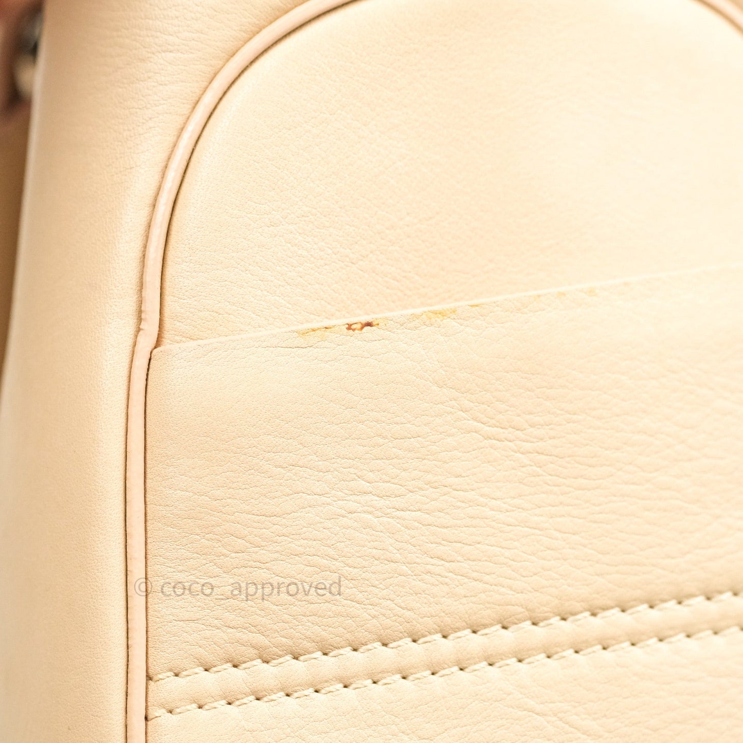 Céline Cream Boogie Handbag Vintage