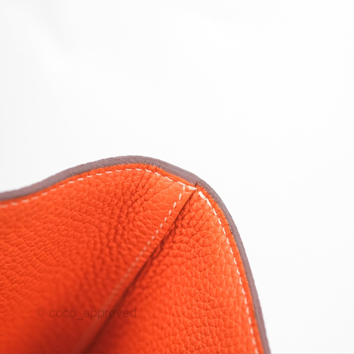 Hermès Double Sens Tote 36 Gold/ Orange Clemence