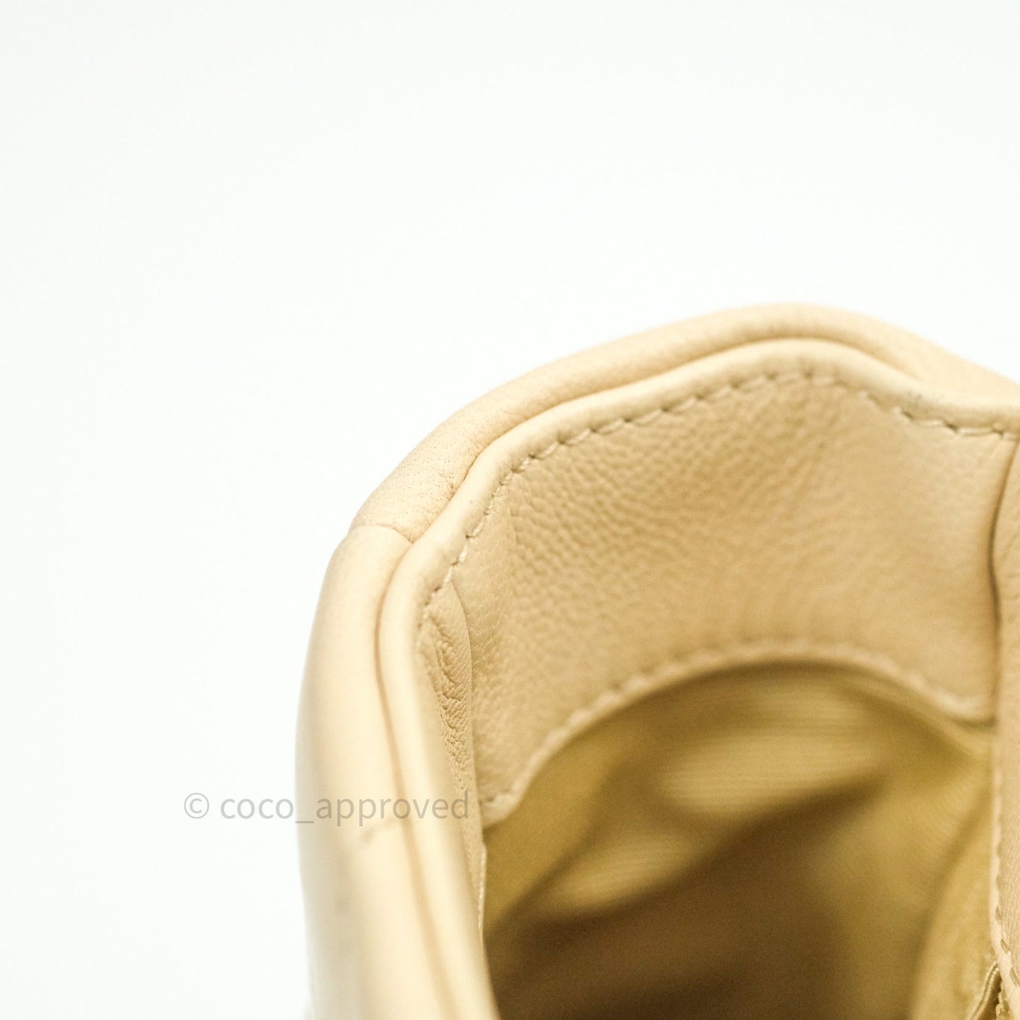 Chanel 19 Small Beige Goatskin Mixed Hardware 20A