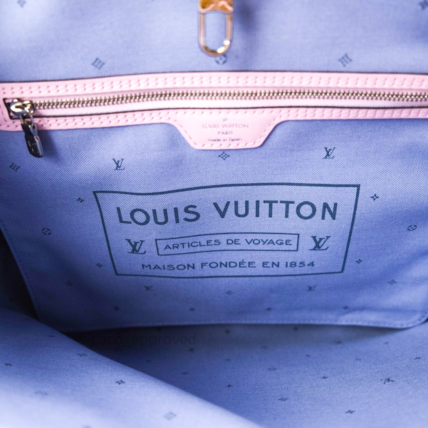Louis Vuitton  Monogram Escale Neverfull MM Pastel