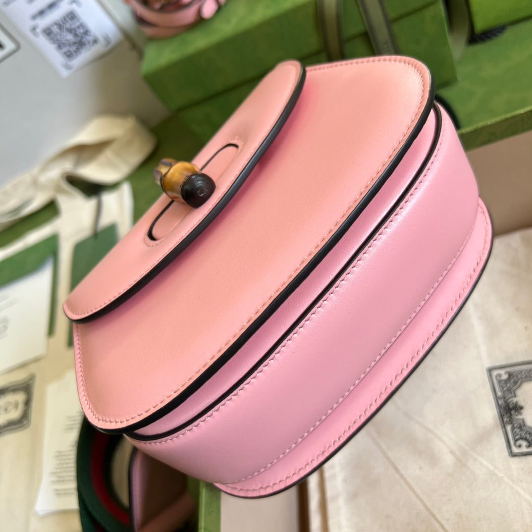 Luxury Gucci Small Top Handle Bag With Bamboo