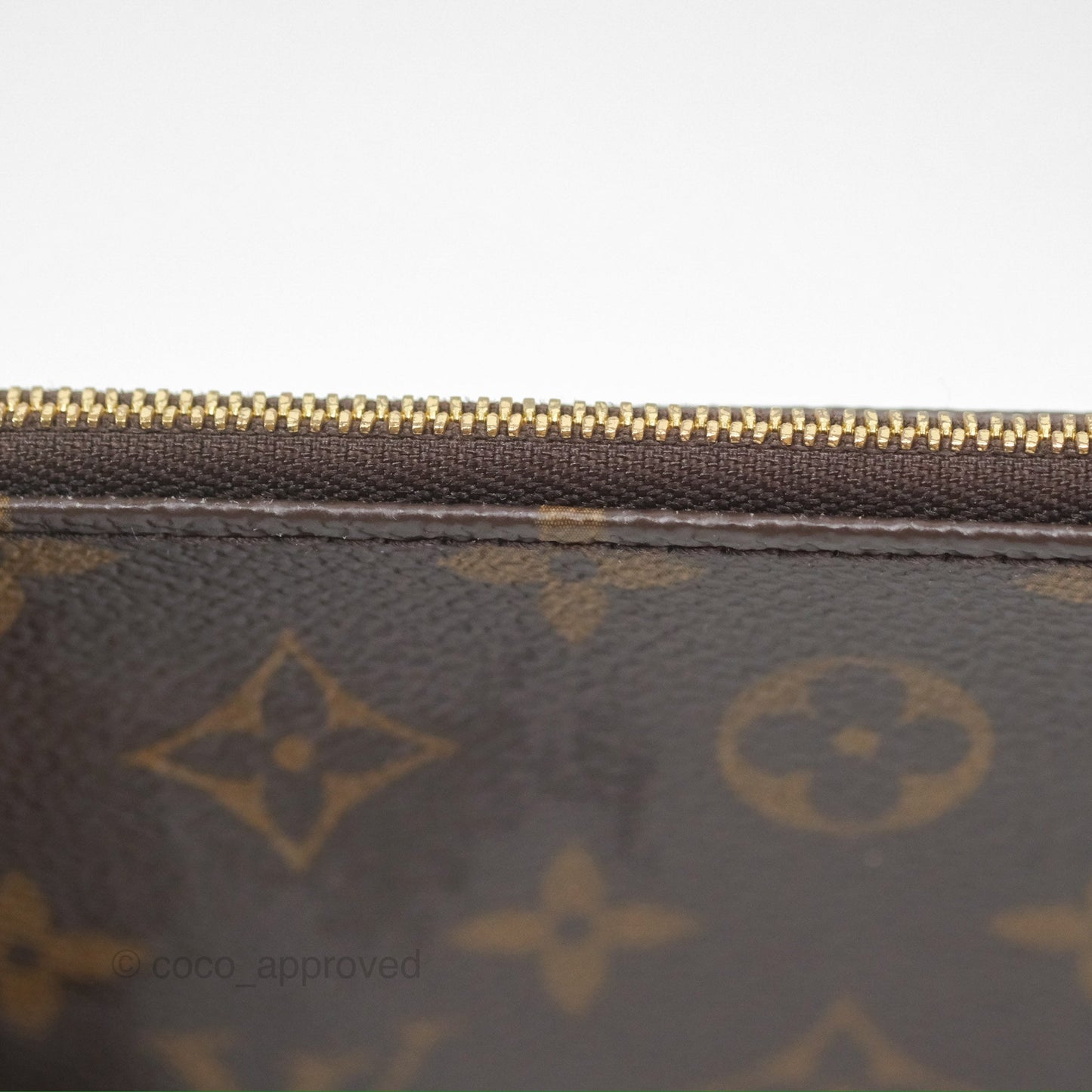 Louis Vuitton Multi Pochette Accessories Khaki Monogram Canvas