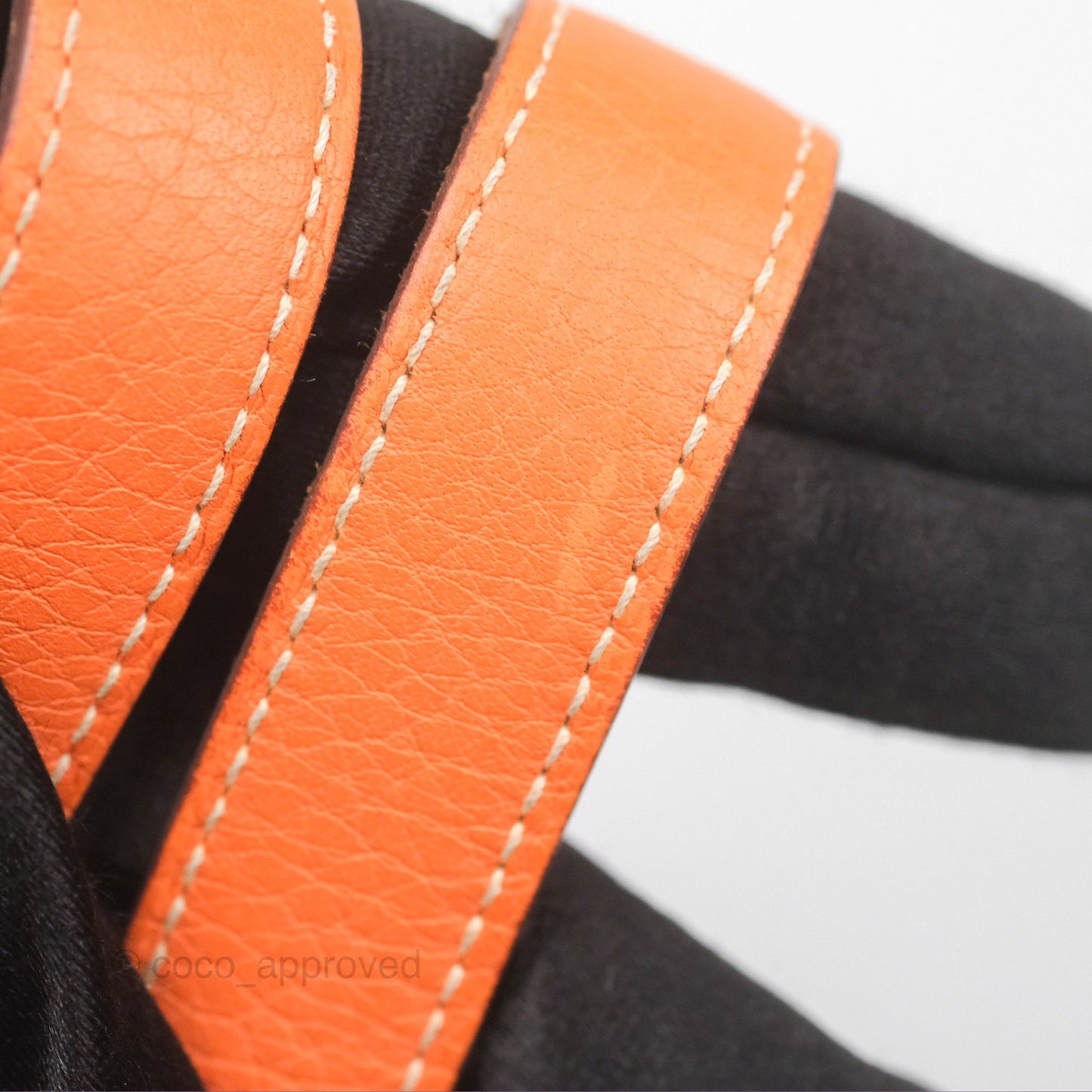 Hermès Double Sens Tote 36 Gold/ Orange Clemence