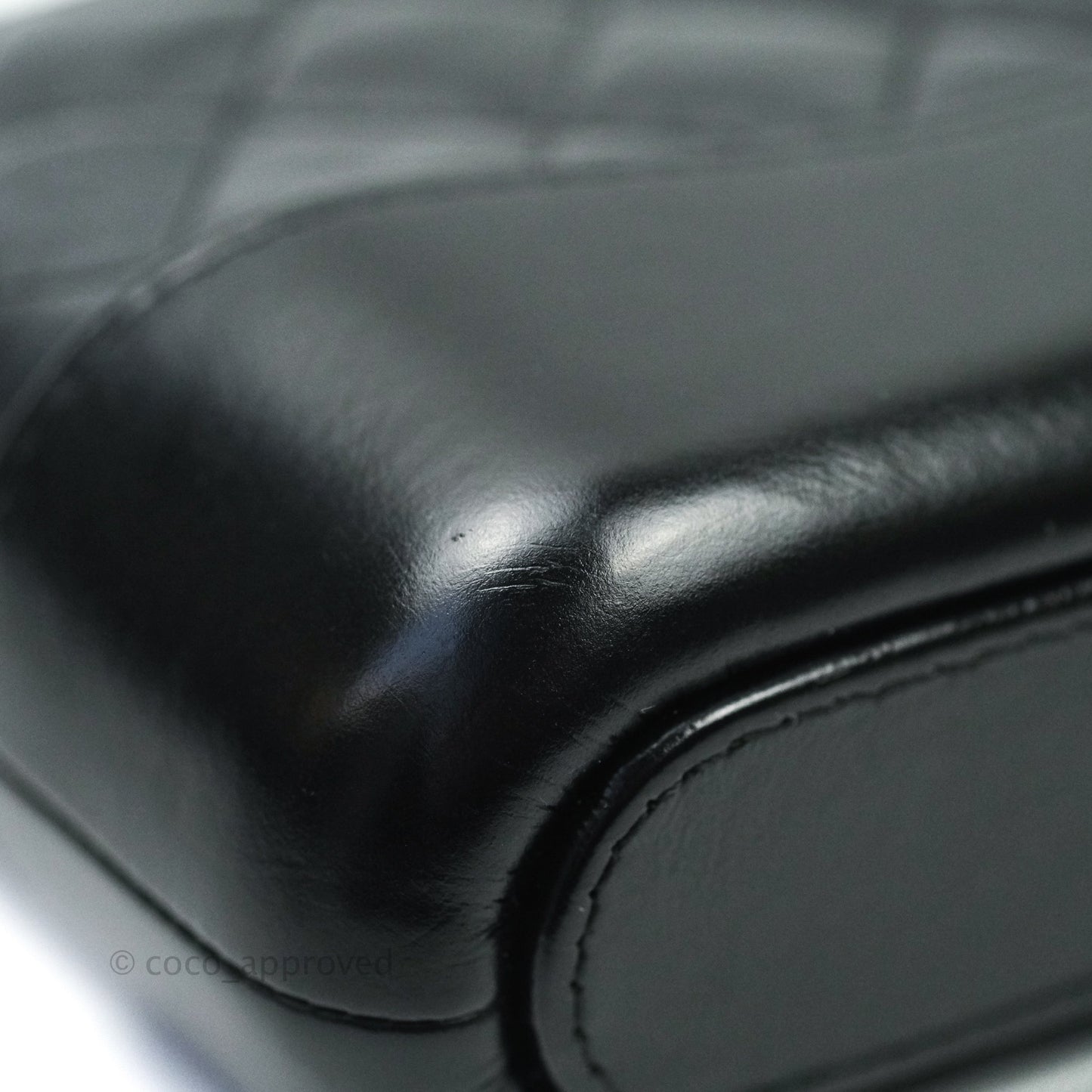 Chanel Gabrielle Clutch With Chain Aged Calfskin Black Mixed Hardware