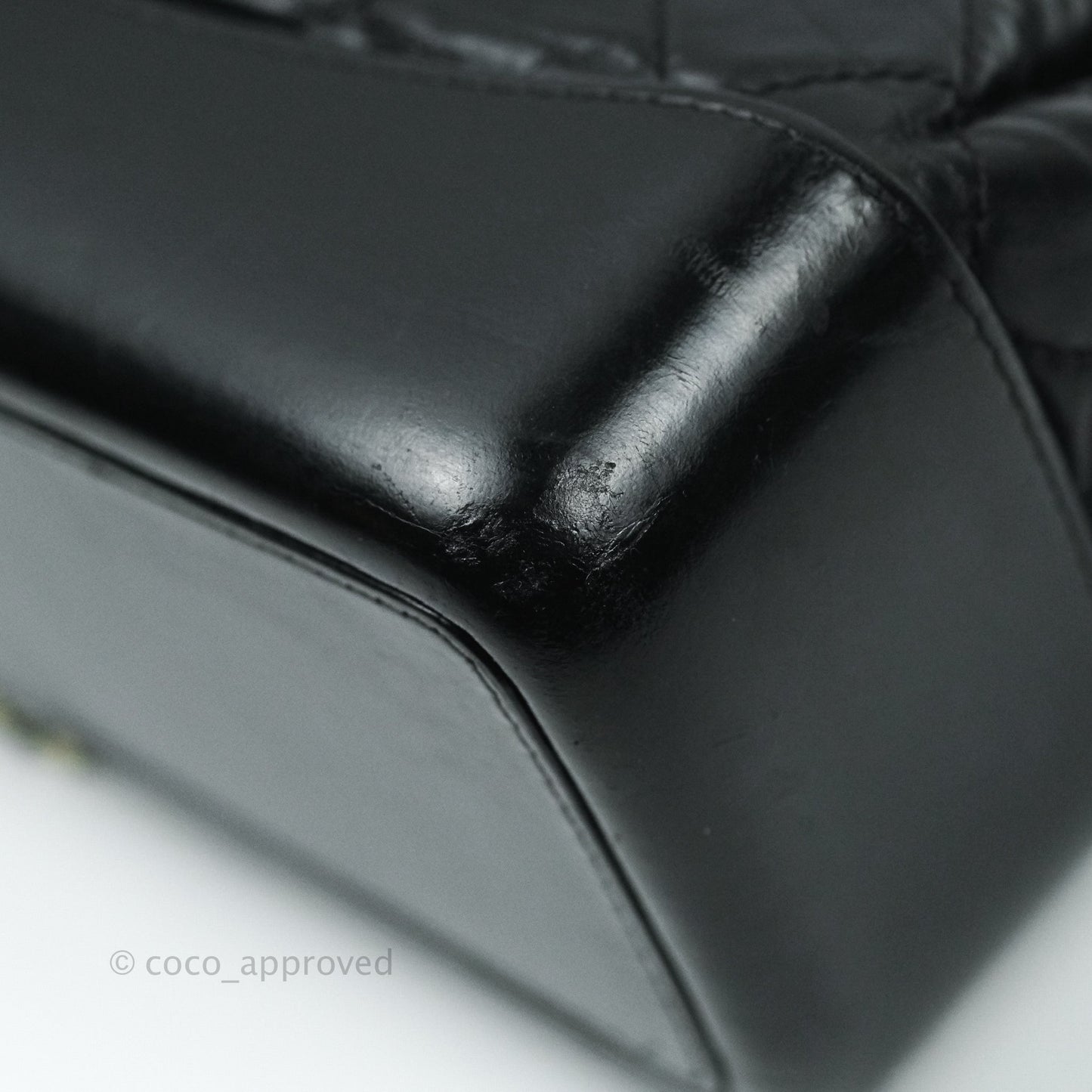 Chanel Gabrielle Backpack Black Aged Calfskin Small Black