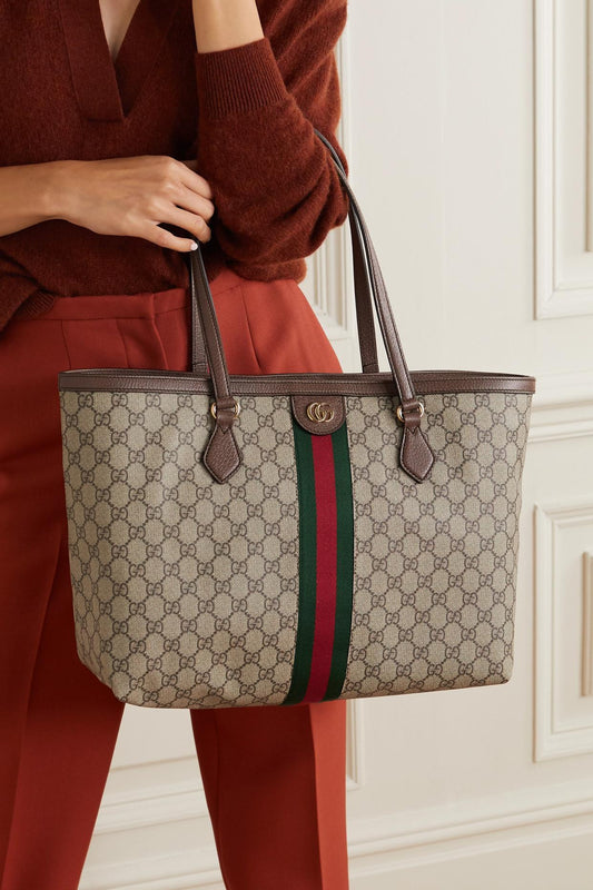 Luxury Gucci Ophidia GG Supreme Medium Tote ( 1250)