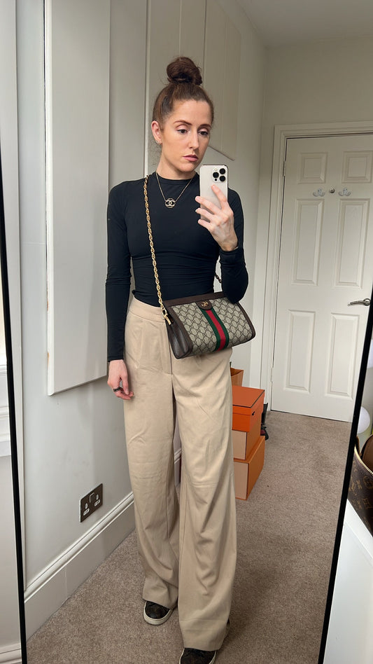 Luxury Gucci Supreme Ophidia Small Shoulder Bag