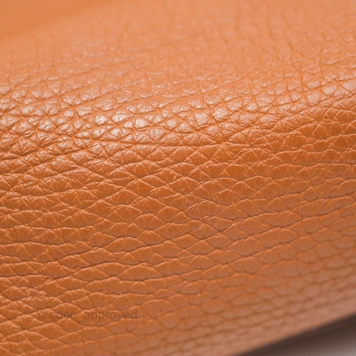 Hermès Double Sens Tote 36 Gold/ Orange Clemence