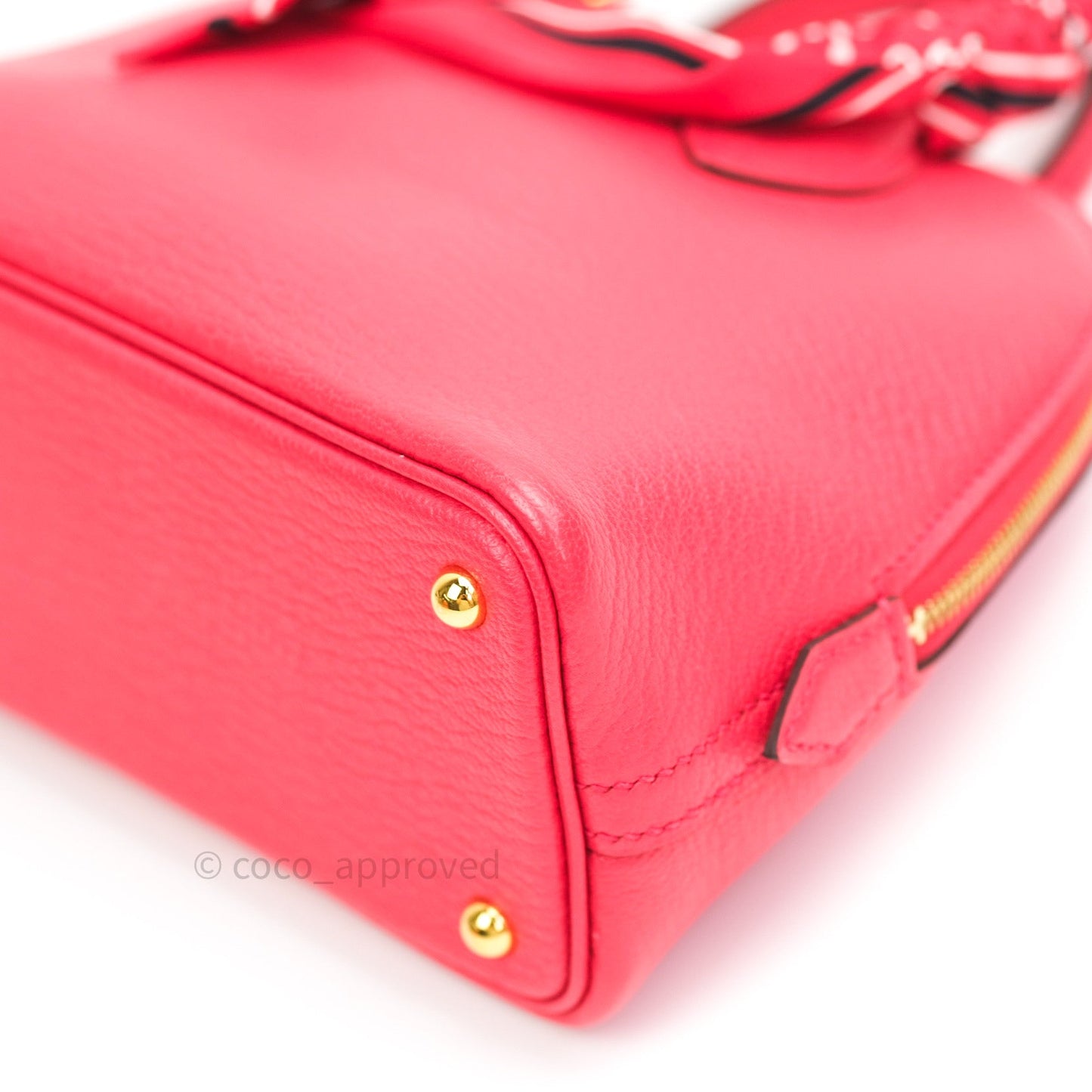 Hermès Bolide Mini 1923 Chevre Mysore Bougainvillier
