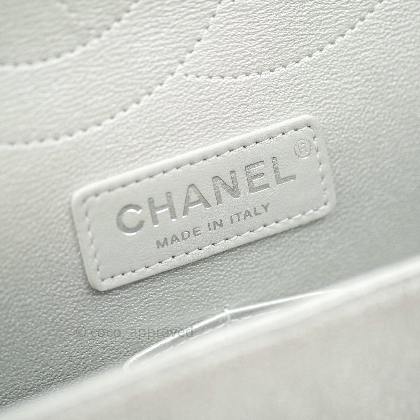 Chanel Jumbo Double Flap Silver Caviar Ruthenium Hardware⁣⁣