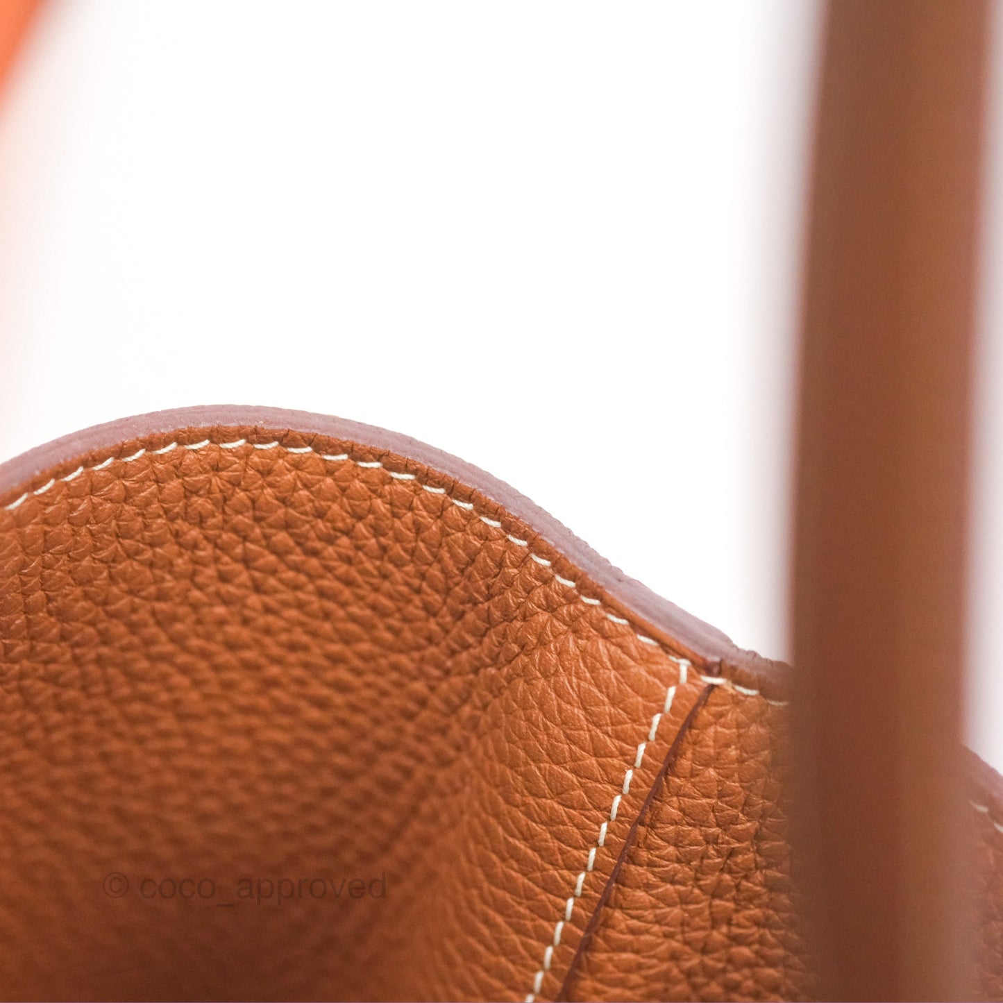Hermès Double Sens Tote 36 Gold/ Orange Clemence