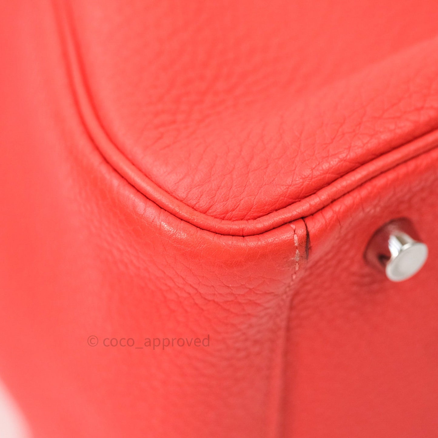 Hermès Lindy 30 Rose Jaipur Clemence Palladium Hardware
