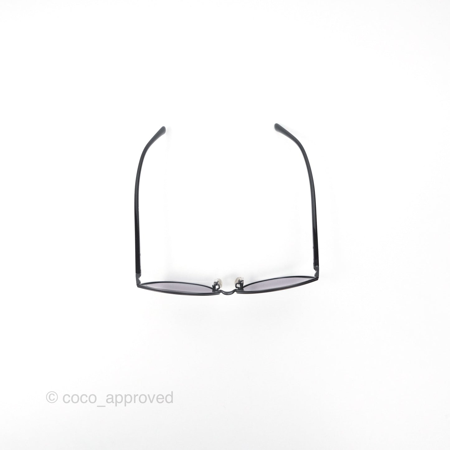 Chanel Cat Eye Sunglasses Matte Black