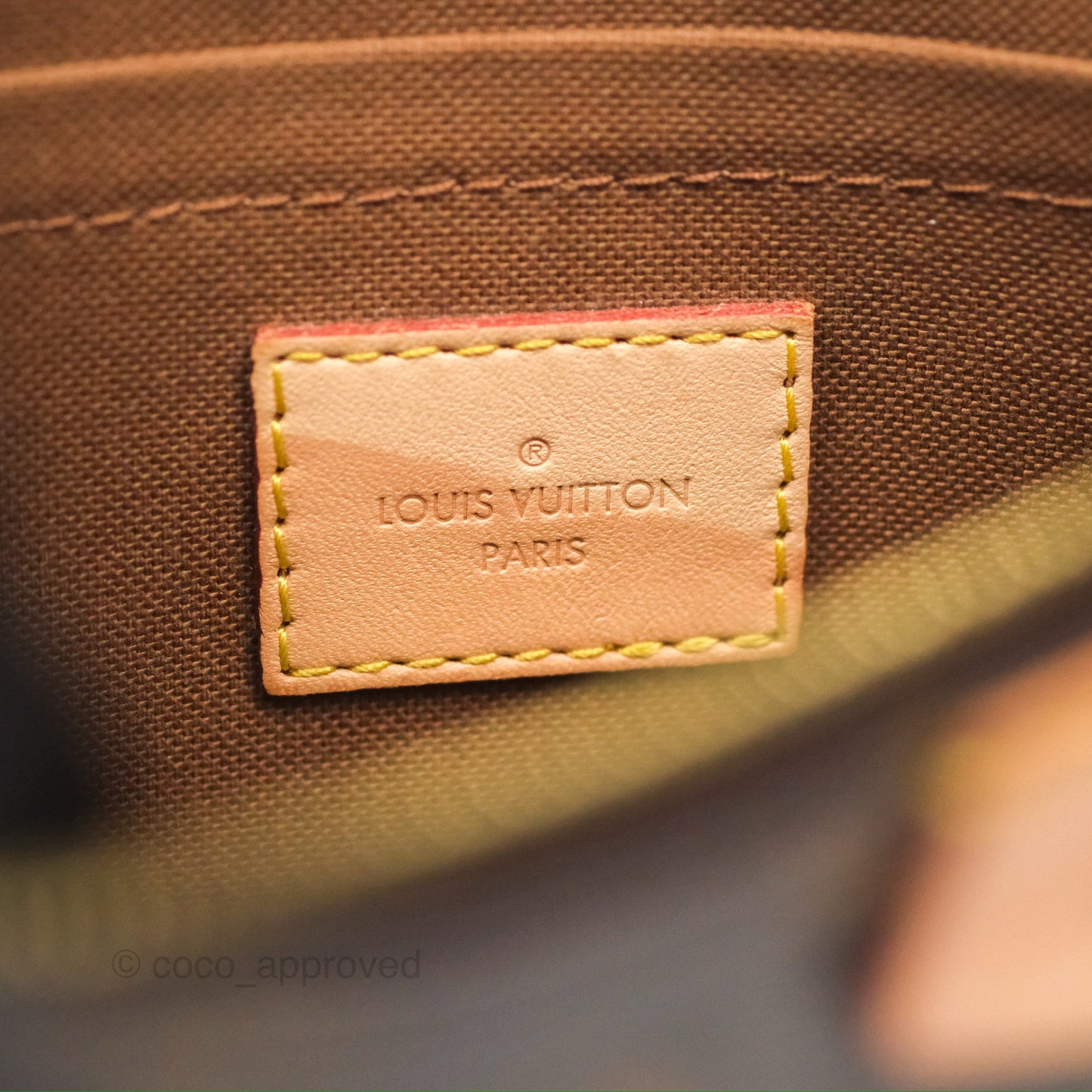 Louis Vuitton Multi Pochette Accessories Khaki Monogram Canvas