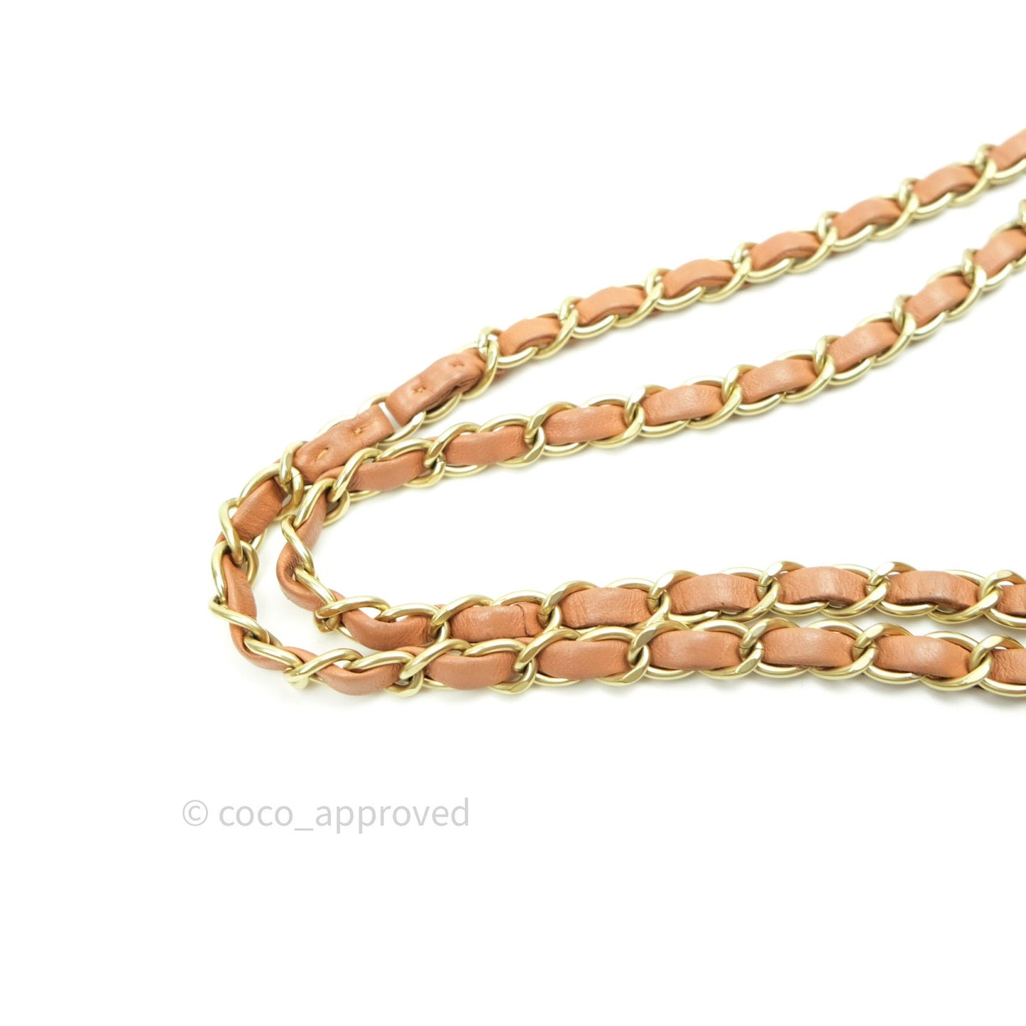 Chanel Classic M/L Beige Lambskin Gold Hardware
