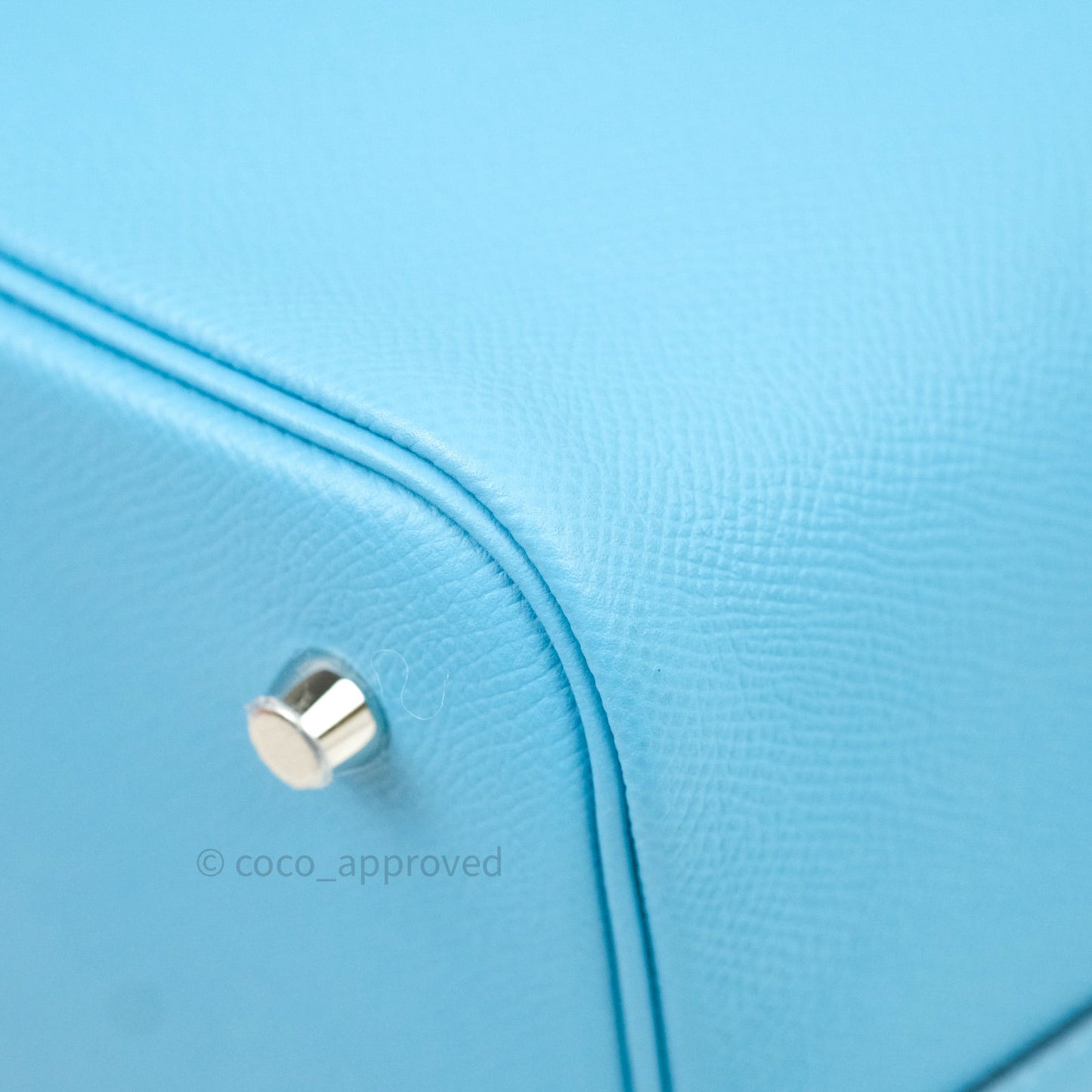 Hermès Picotin 22 Epsom Tressage Blue Du Nord Palladium Hardware