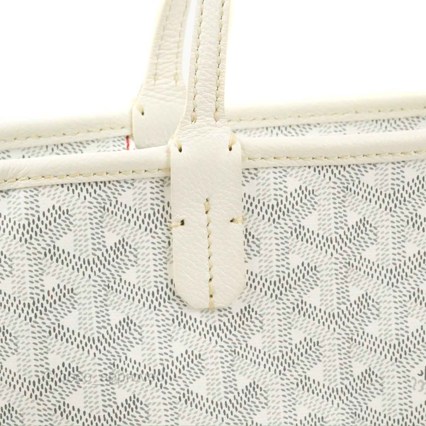 Goyard Artois Goyardine Canvas PM⁣⁣⁣⁣⁣⁣⁣⁣⁣⁣⁣⁣⁣⁣⁣⁣⁣⁣⁣⁣ White