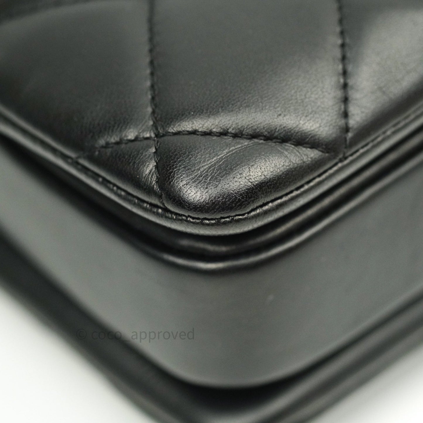 Chanel Trendy CC Small Black Lambskin Gold Hardware