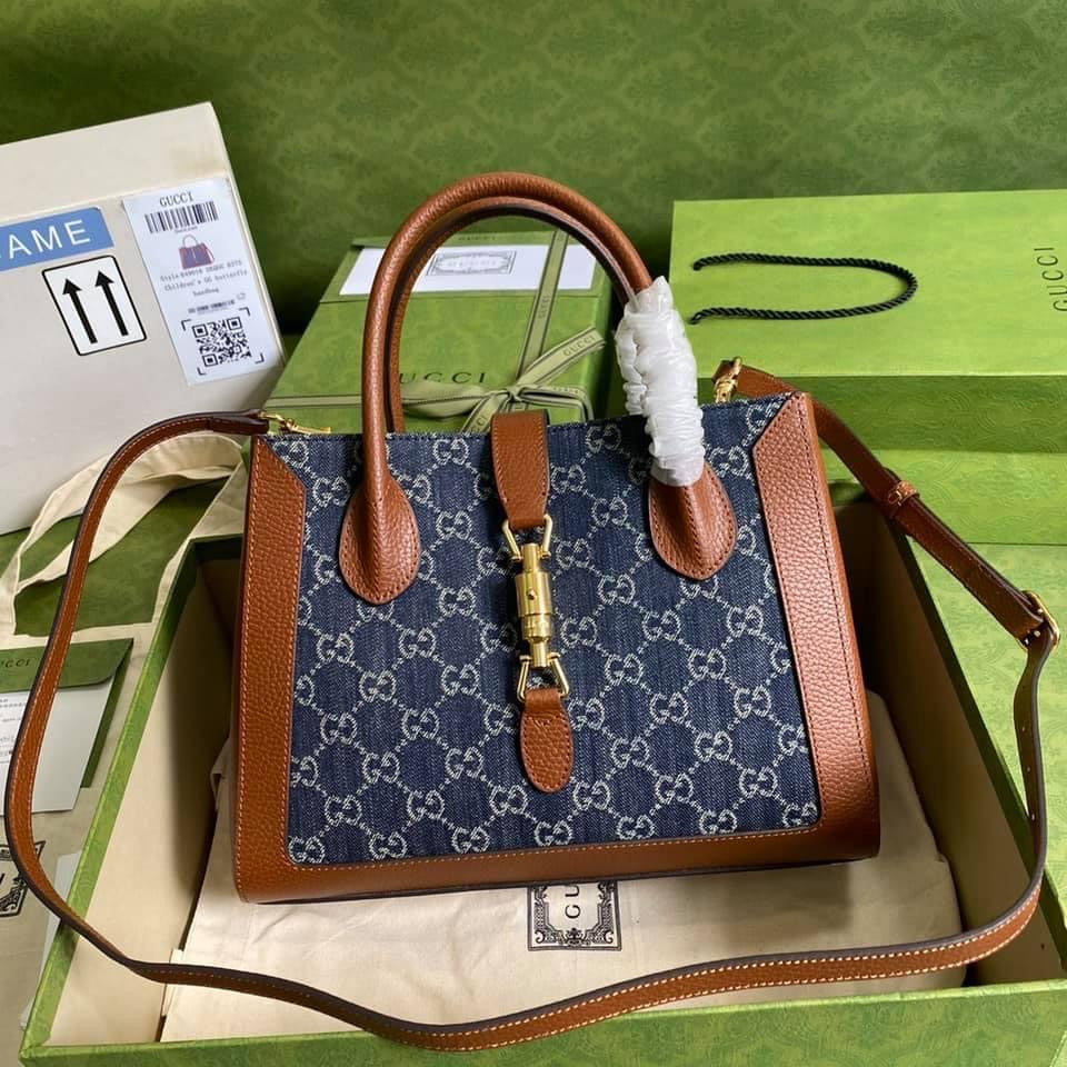 Luxury Gucci Jackie 1961 Medium Tote Bag