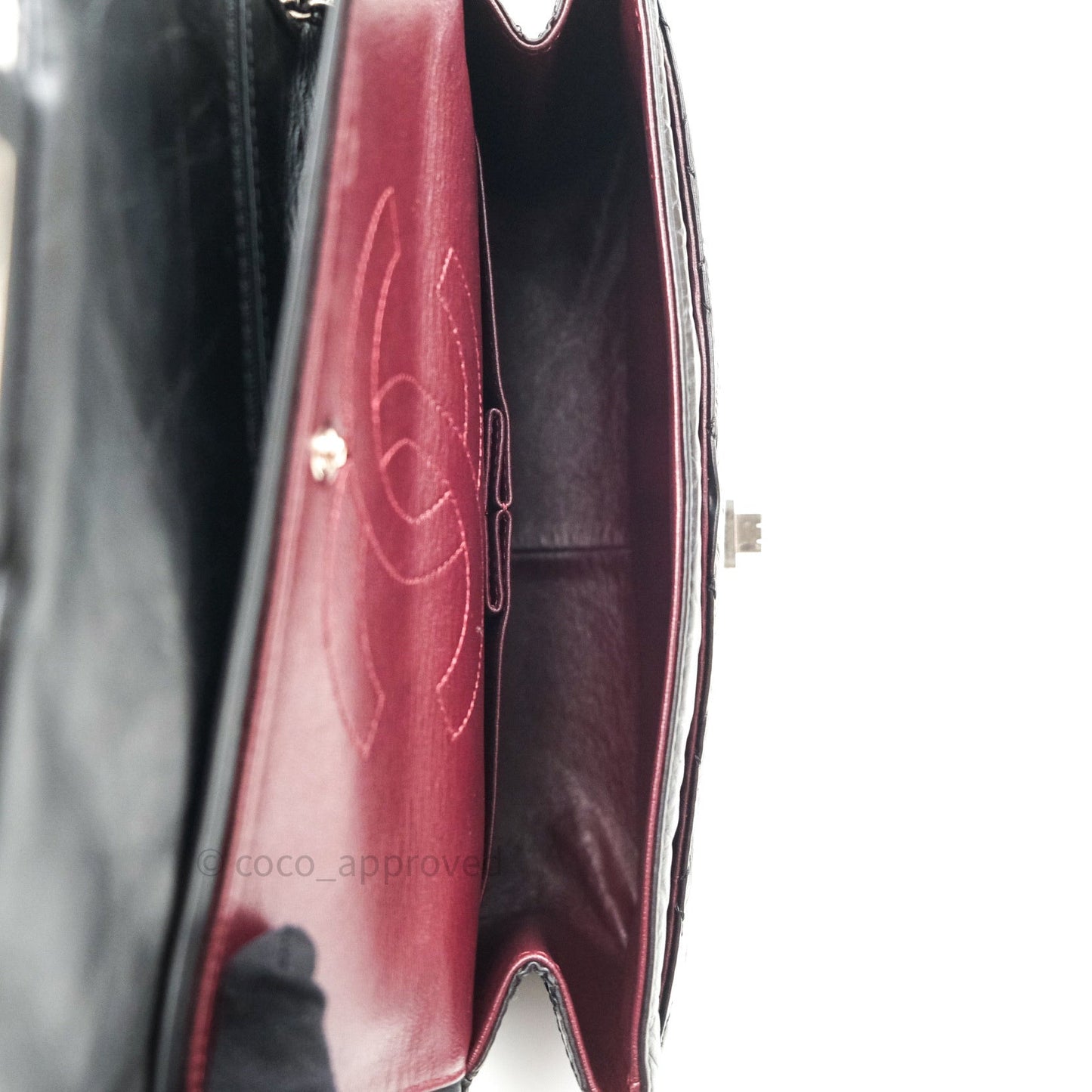 Chanel Reissue Quilted Aged Calfskin Black Ruthenium Hardware 226