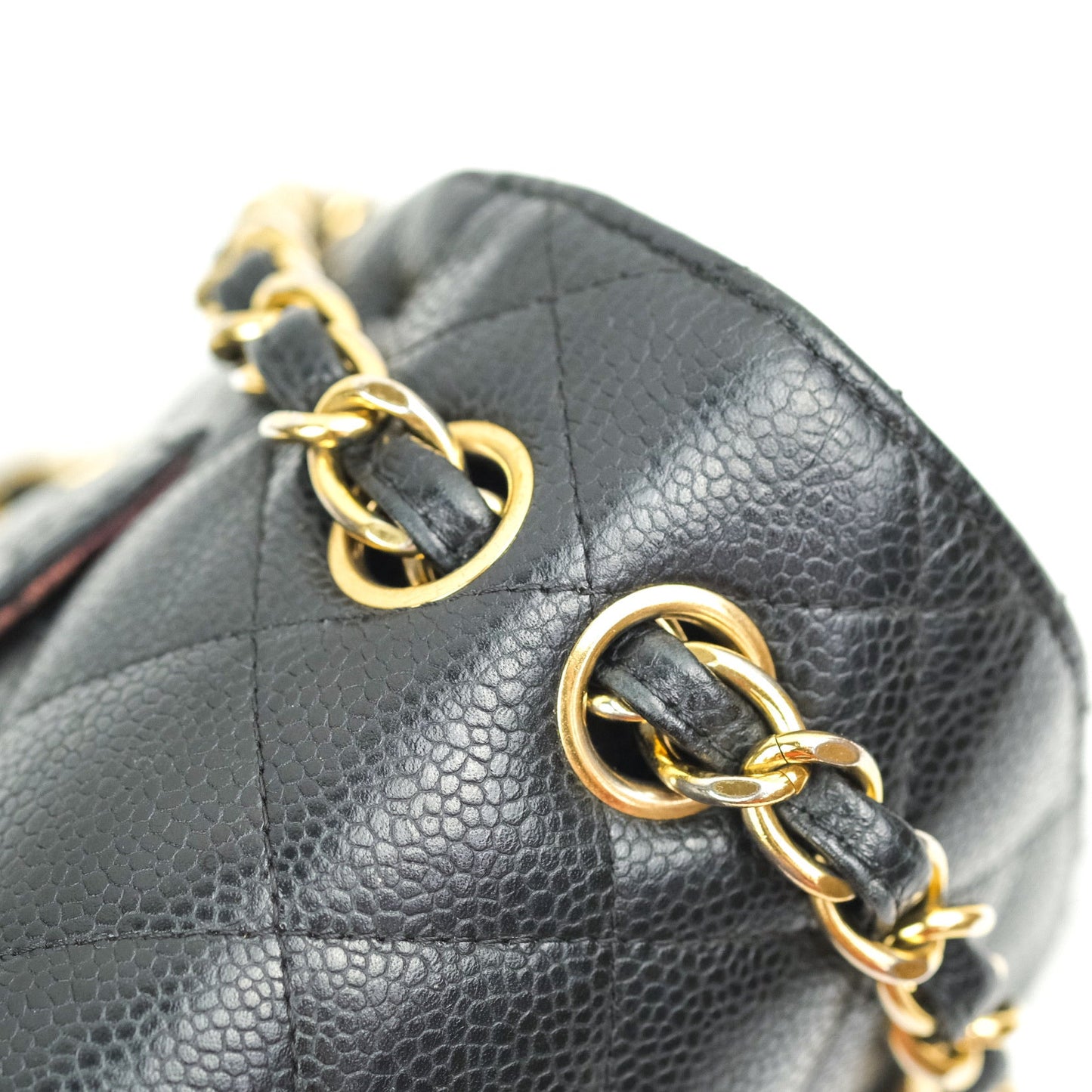 Chanel Jumbo Double Flap Black Caviar Gold Hardware⁣⁣