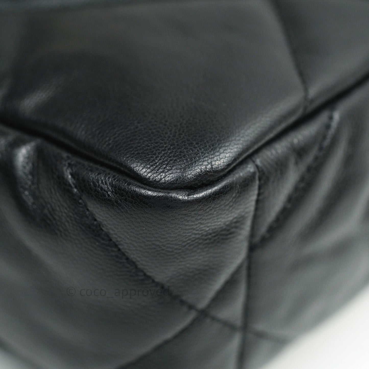 Chanel 19 Small Black Goatskin Mixed Hardware 20S