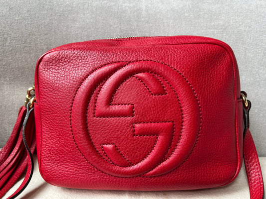 Luxury Gucci Red Soho Disco