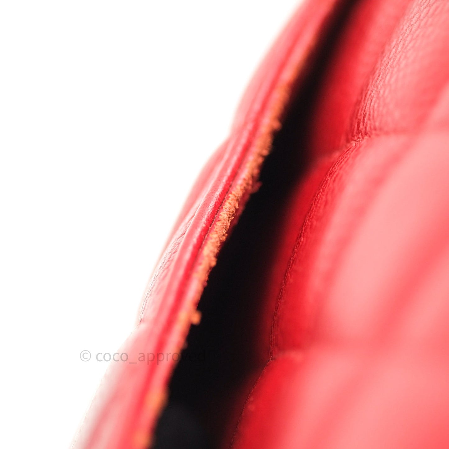 Chanel Jumbo Double Flap Red Caviar Silver Hardware⁣⁣