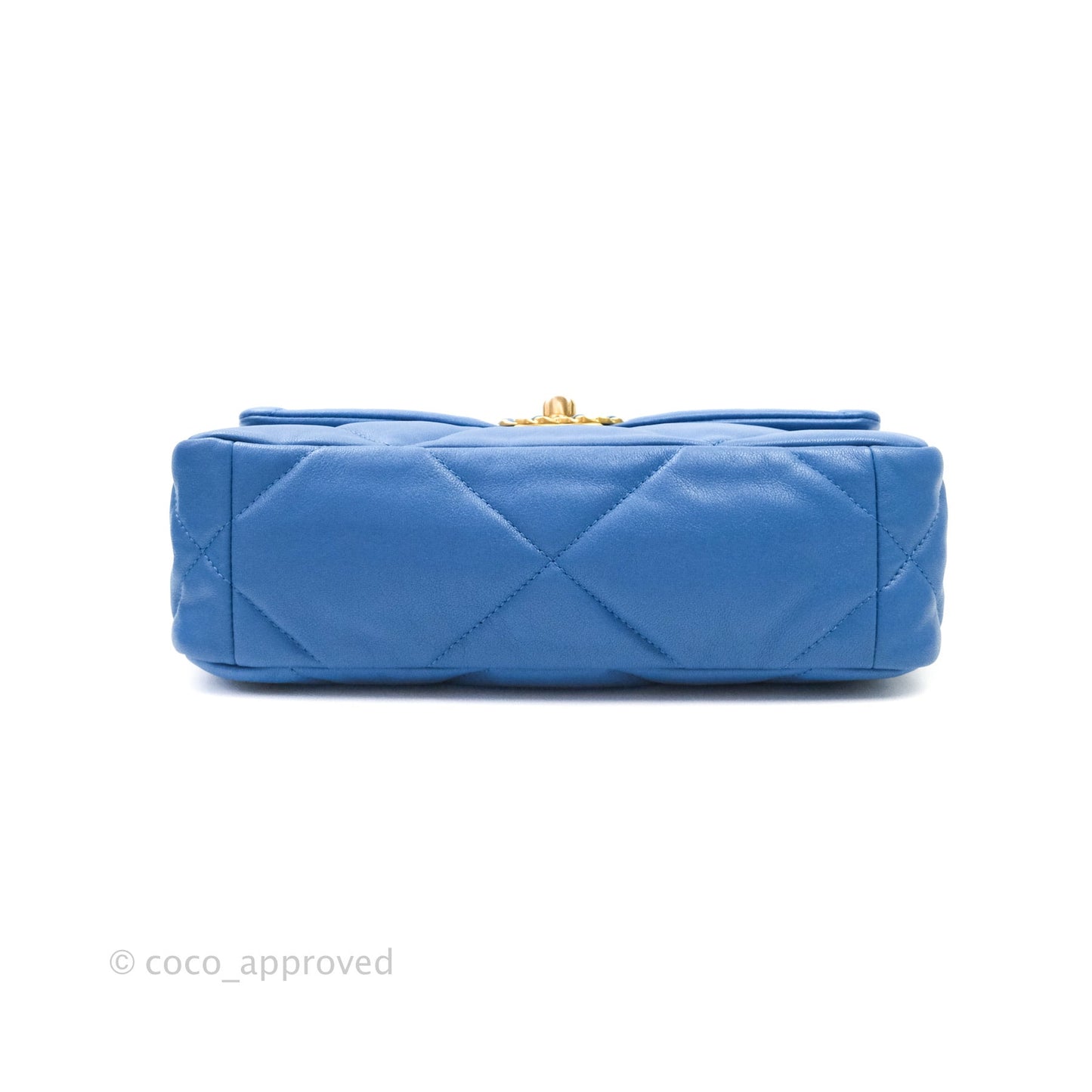 Chanel 19 Small Blue Mixed Hardware