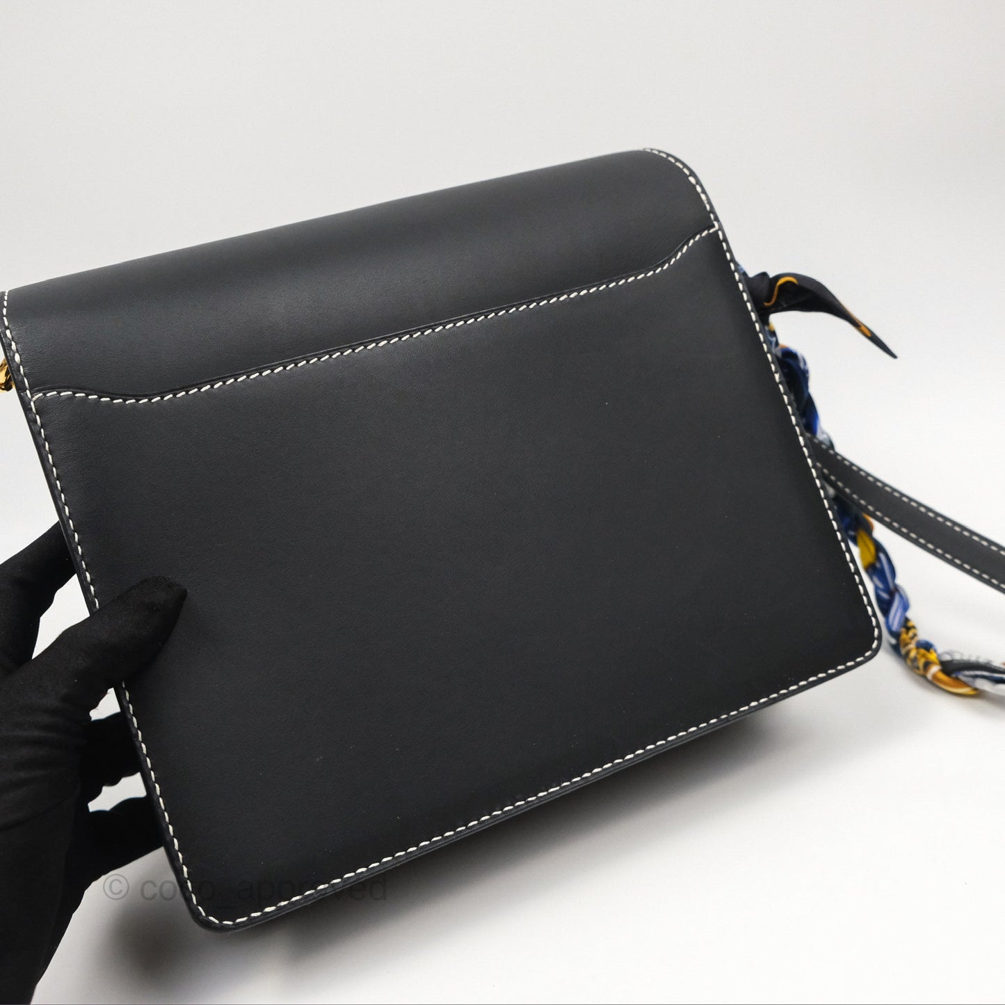 Hermès Roulis 23 Noir 89 Sombrero Gold Hardware