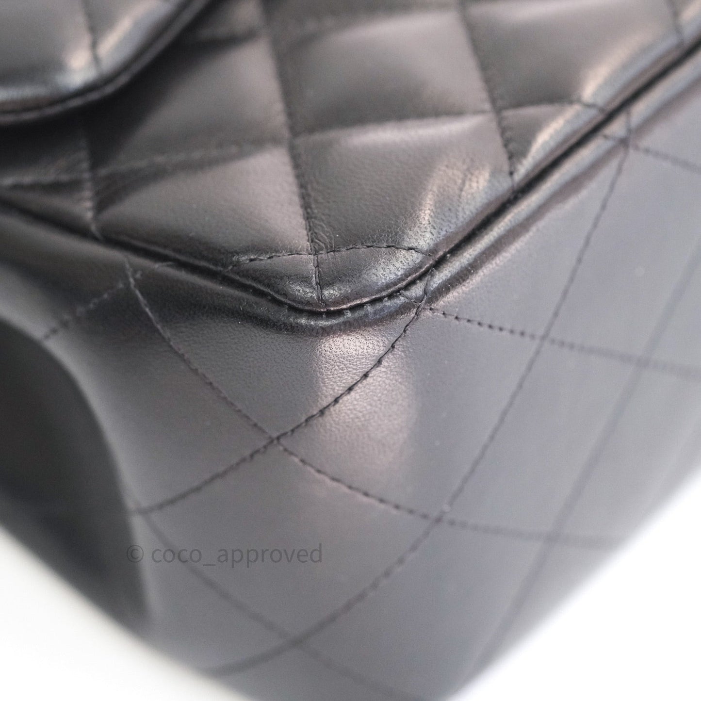 Chanel Jumbo Double Flap So Black Lambskin Black Hardware⁣⁣