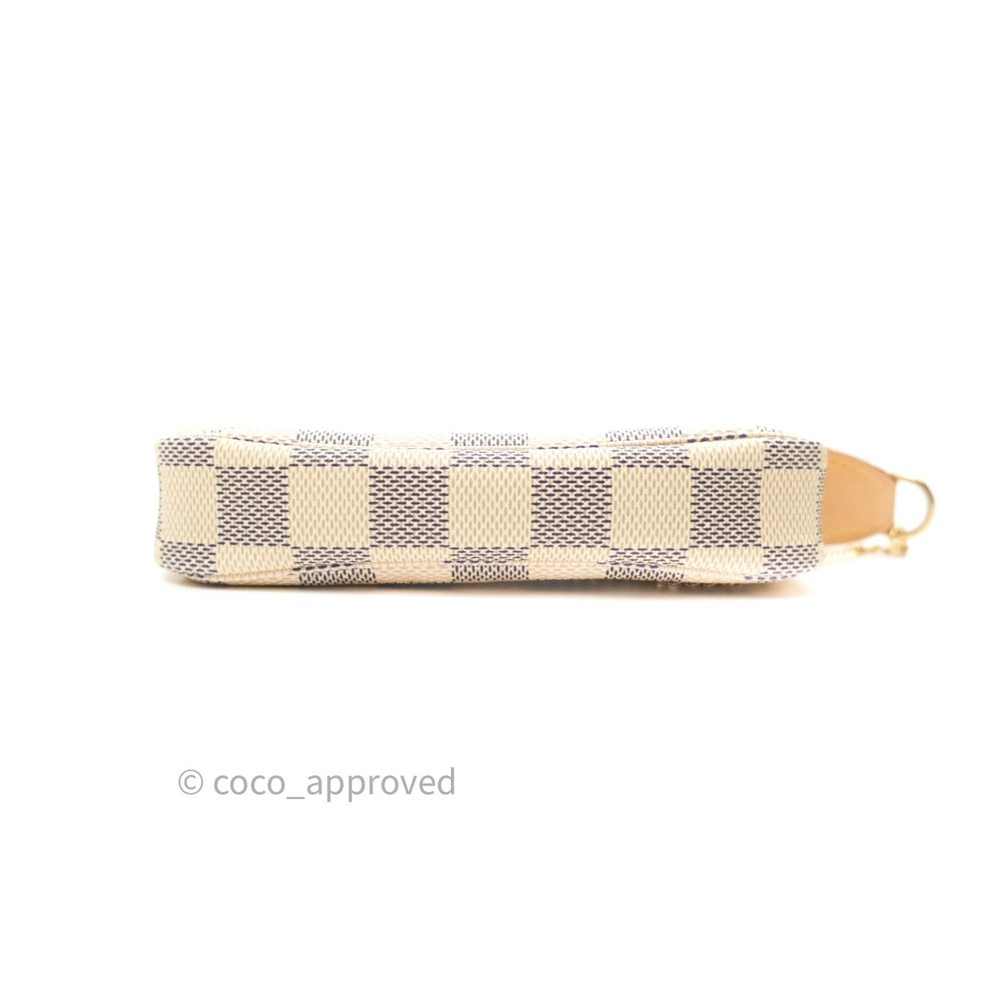 Louis Vuitton Mini Pochette Accessories⁣ Damier Azur Canvas