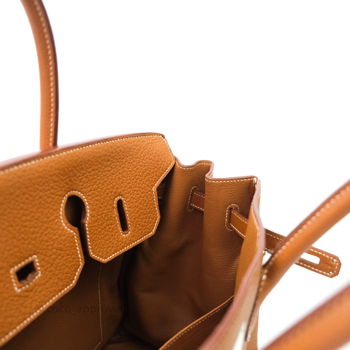 Hermès Birkin 35 Gold Togo Palladium Hardware