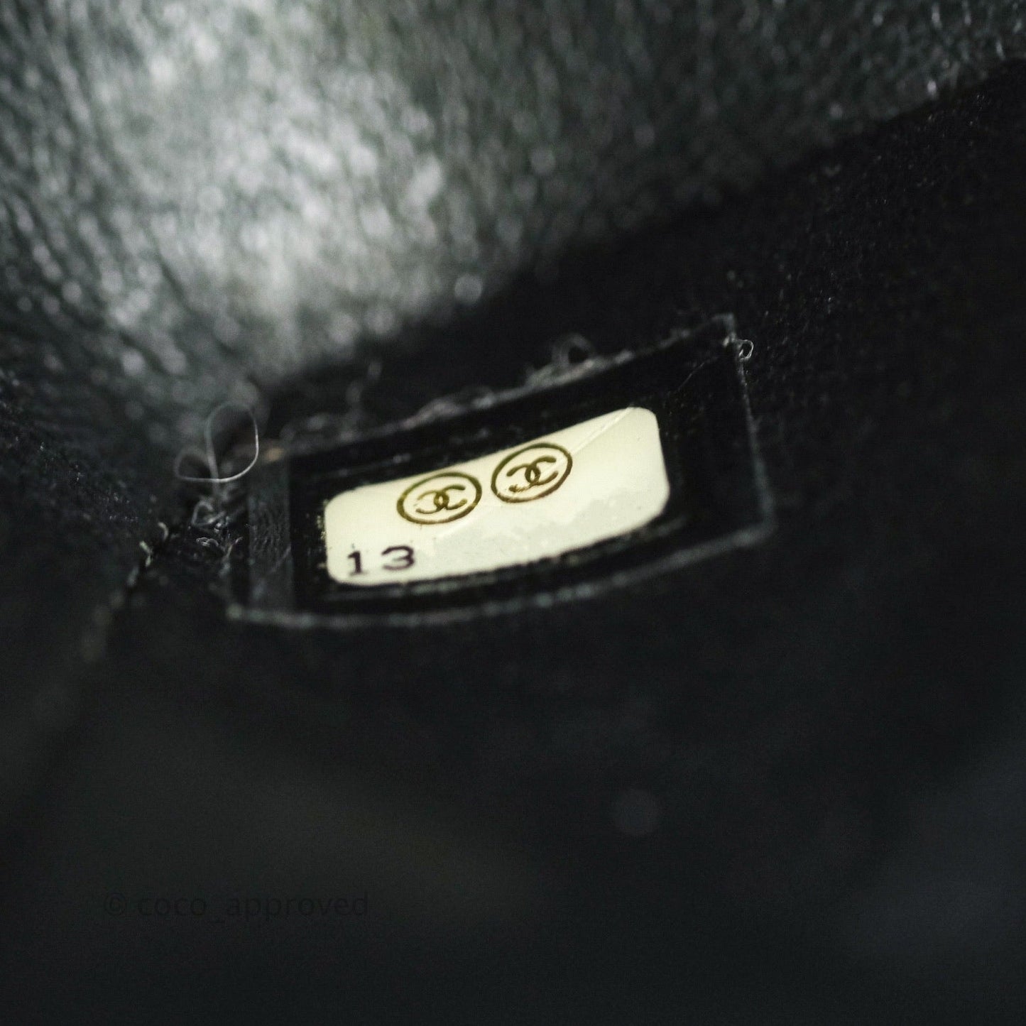 Chanel Classic Small S/M Flap Black Caviar Silver Hardware