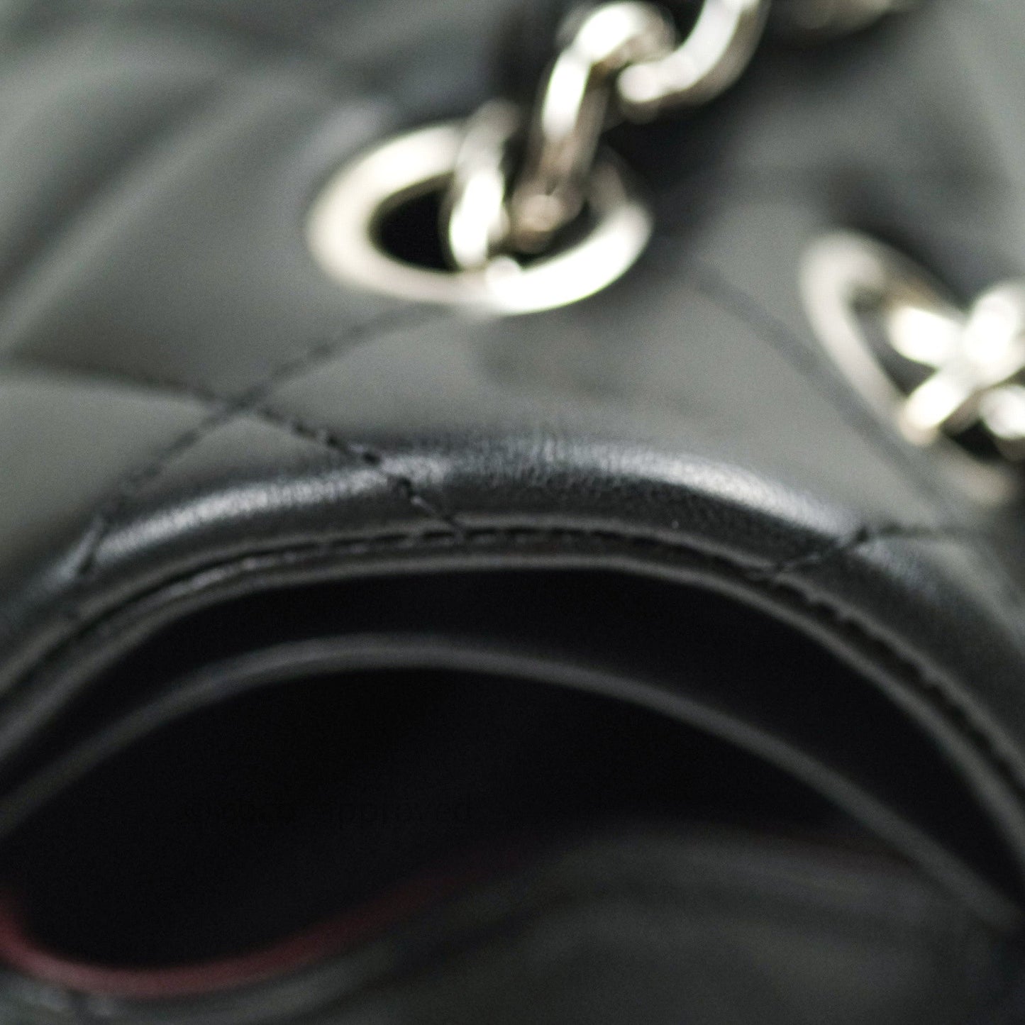 Chanel Jumbo Double Flap Black Lambskin Silver Hardware⁣⁣