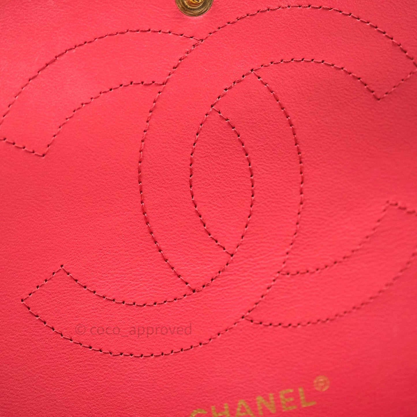 Chanel Classic Jumbo Double Flap Pink Caviar Gold Hardware⁣⁣ 17C