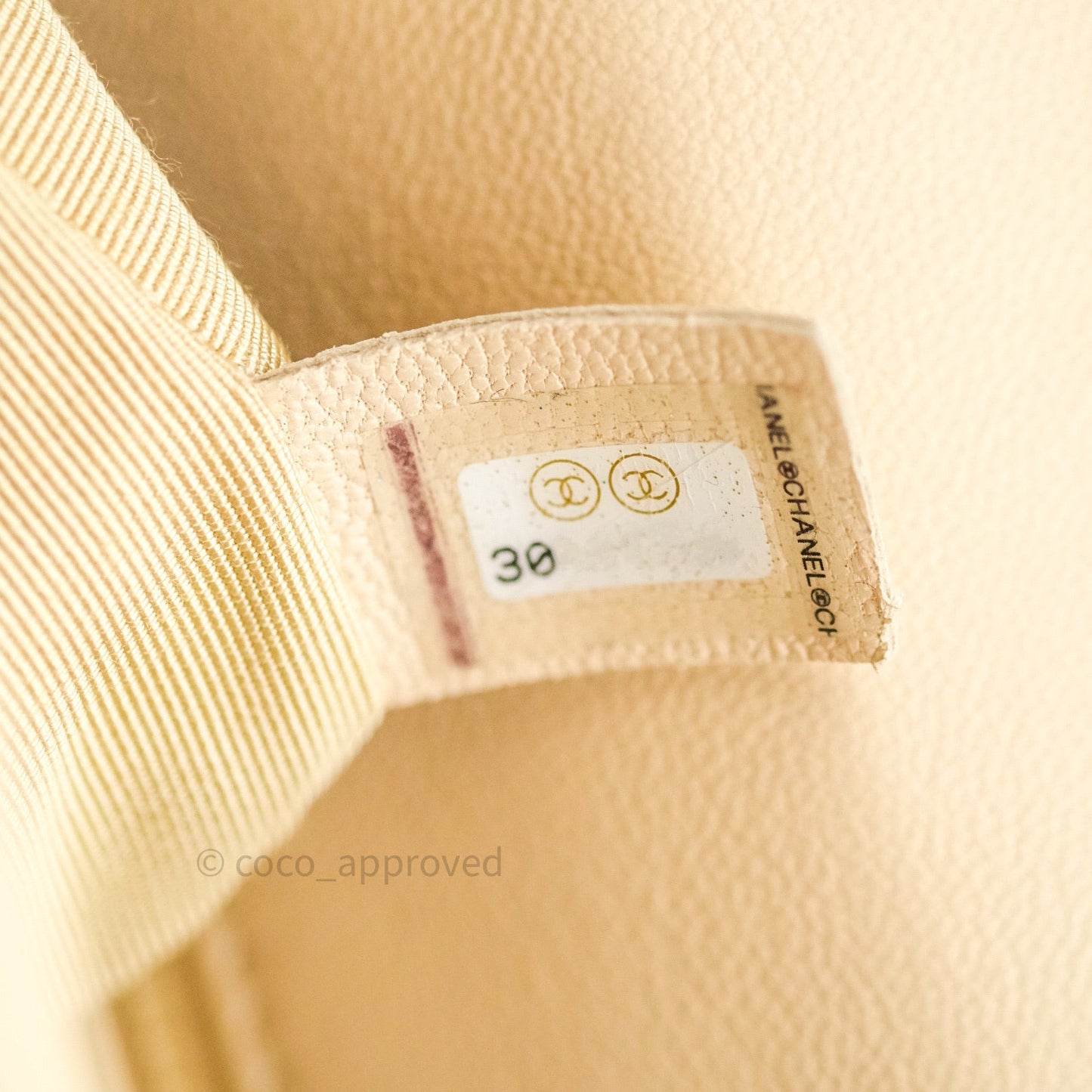 Chanel 19 Small Beige Goatskin Mixed Hardware